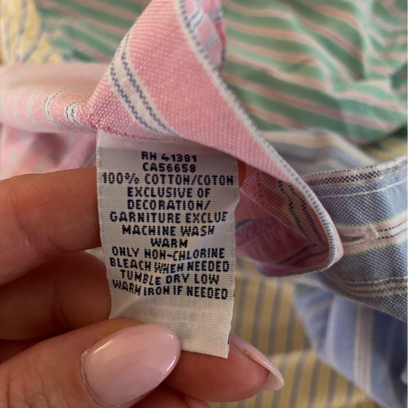 VTG Polo by Ralph Lauren Colorblock Pastel Button Up - Picture 8 of 8